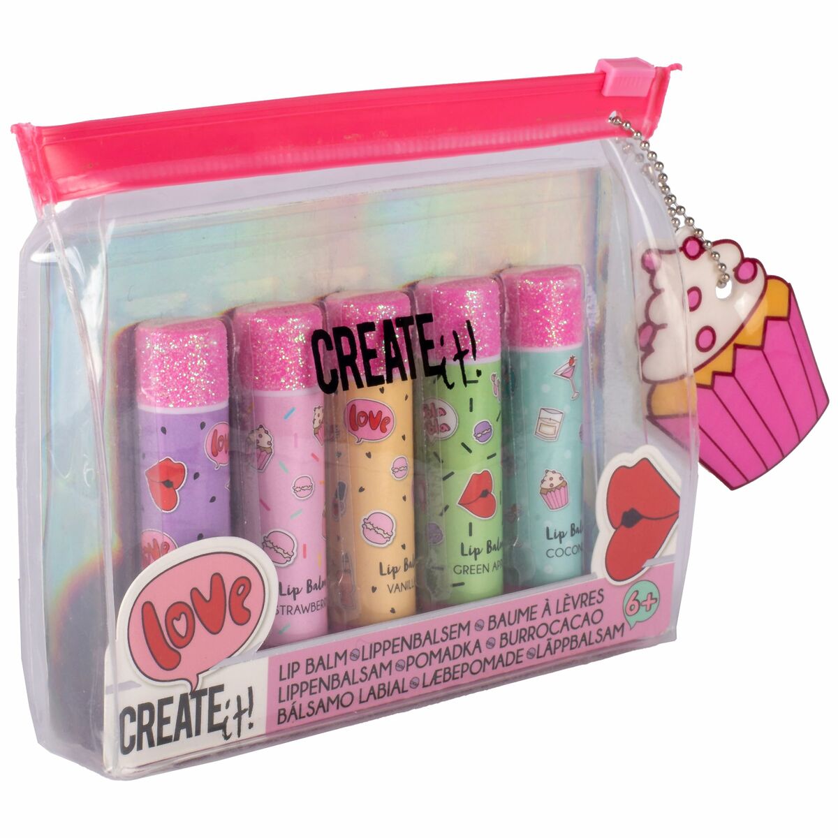 Lipbalsem Create It Multicolour